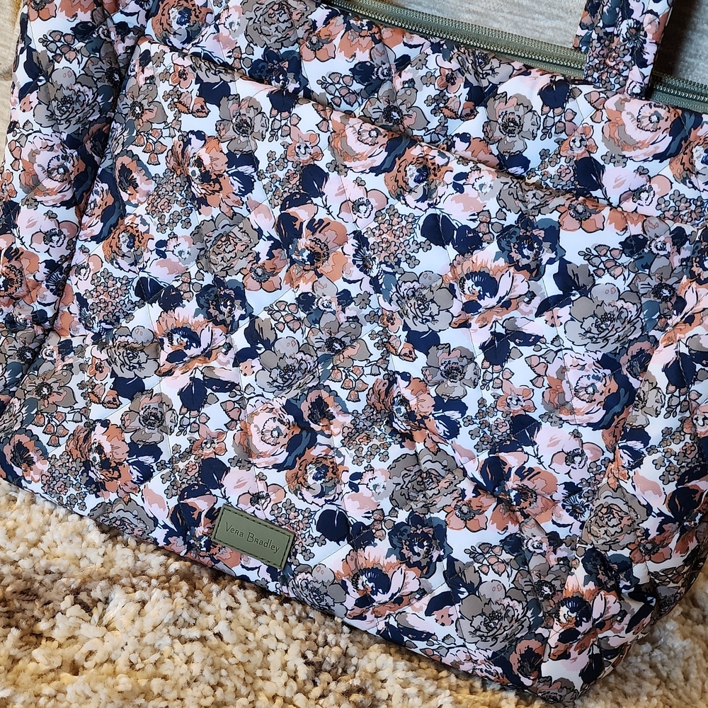 Vera Bradley Floral Tote Bag - Multicolor